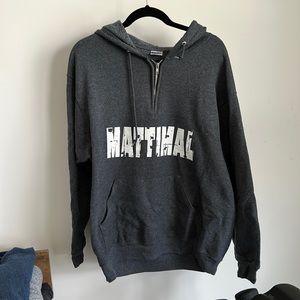 ‘MATTIMAL’ 1/4 Zip Hoodie